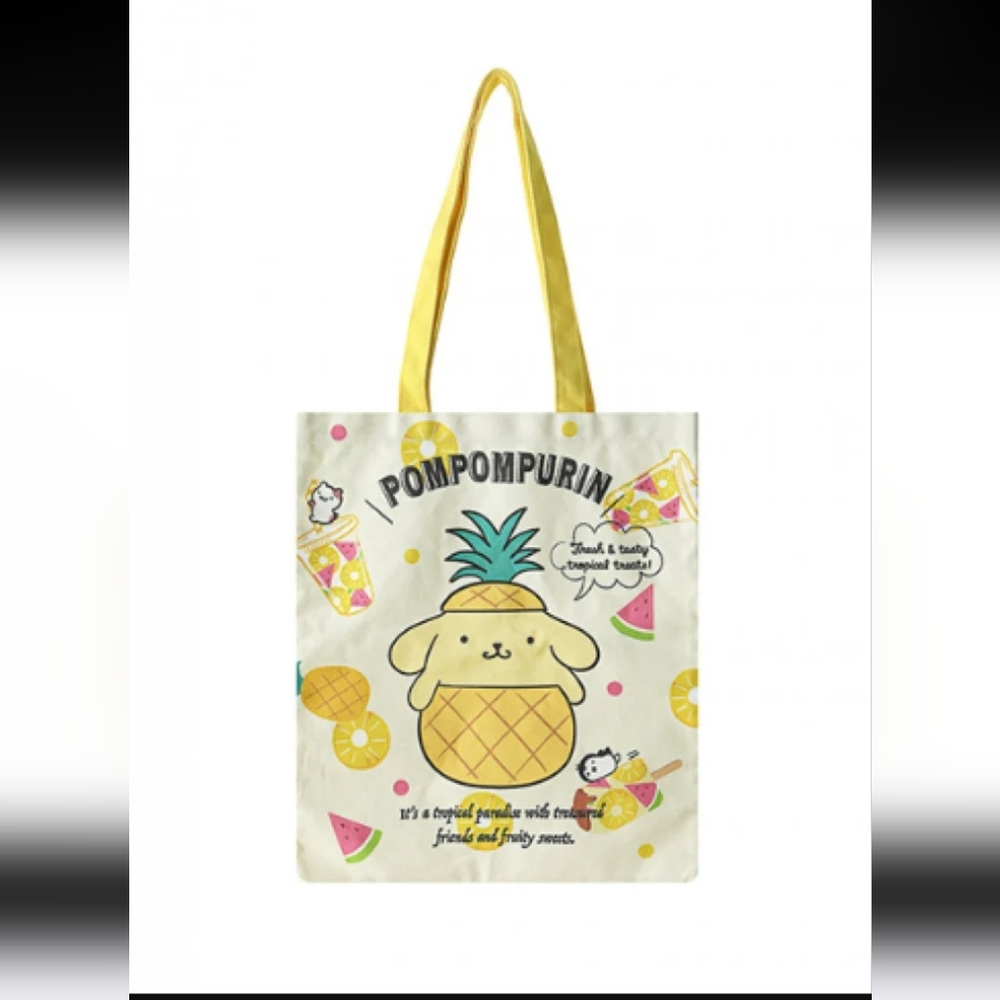 Miniso Pompompurin Yellow Tote Bag